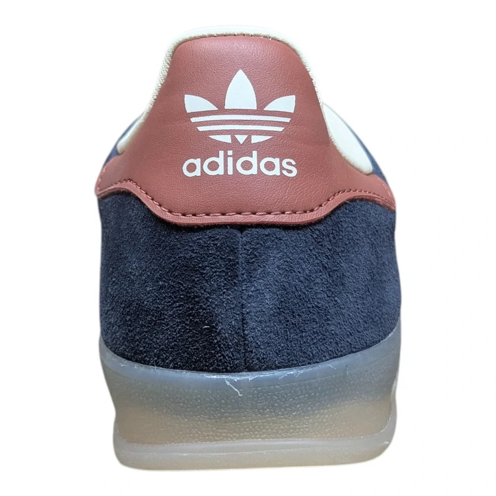 Adidas Mens Gazelle Indoor Shoes - Legend Ink/Preloved Ruby - US Size 9 - JH5404